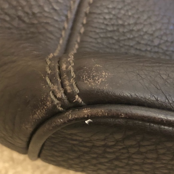 Coach Sonoma Pebbled Leather bag in Chocolate Brown. Vintage 4923 - Picture 7 of 8